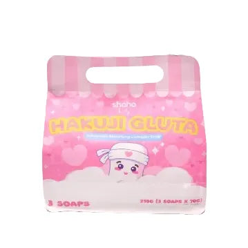 Buy Shaha Beauty Hakuji Gluta Advanced Bleaching Complex Soap 3 x 70g Online in Qatar