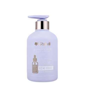 Shawill, Radiance Glow Body Lotion Night Maintenance 500ml, all about skin doha, skincare, qatar, beauty, cosmetics, trending, tiktok, snapchat, facebook, instagram, Perfume, reels, hightlights, followers, fyp