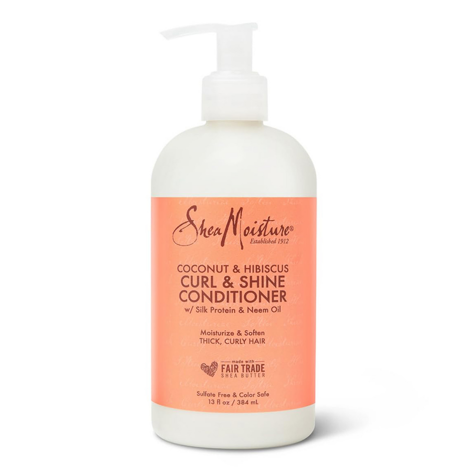 Shea Moisture, Coconut & Hibiscus Curl & Shine Conditioner 384ml, all about skin doha, skincare, qatar, beauty, cosmetics, trending, tiktok, snapchat, facebook, instagram, Perfume, reels, hightlights, followers