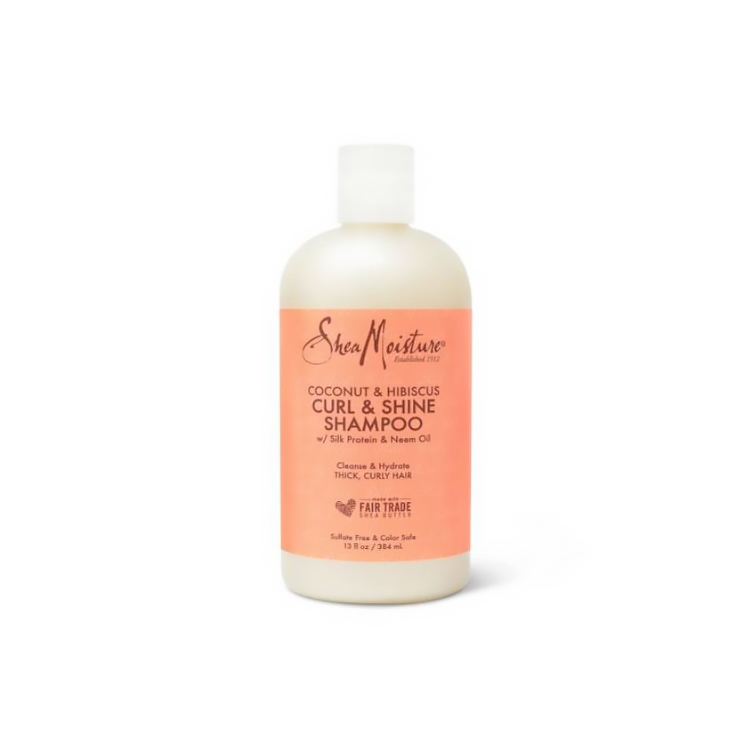 Shea Moisture, Coconut & Hibiscus Curl & Shine Shampoo 384ml, all about skin doha, skincare, qatar, beauty, cosmetics, trending, tiktok, snapchat, facebook, instagram, Perfume, reels, hightlights, followers