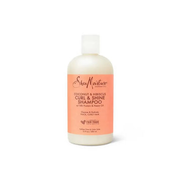 Buy Shea Moisture Coconut & Hibiscus Curl & Shine Shampoo 384ml Online in Qatar
