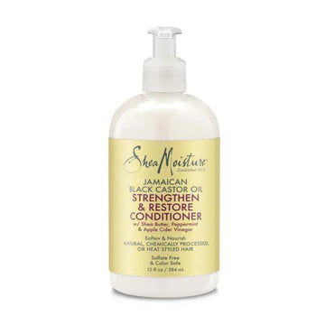 Buy Shea Moisture Jamaican Black Casto Oil Strengthen & Restore Conditioner 384ml Online in Qatar