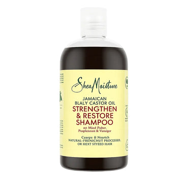 Buy Shea Moisture Jamaican Black Castor Oil Strenghten & Restore Shampoo 384ml Online in Qatar