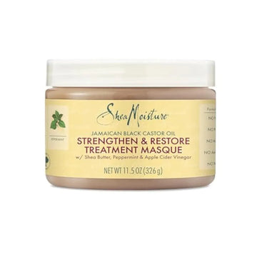 Buy Shea Moisture Jamaican Black Castor Oil Strengthen & Moisture Treatment Masque 326g Online in Qatar
