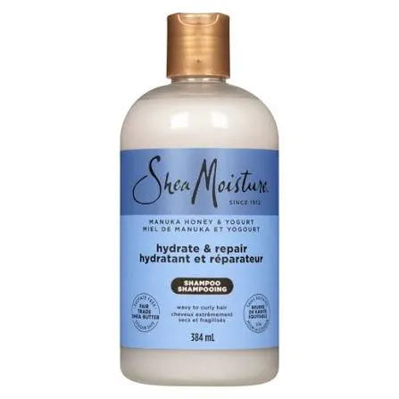 Buy Shea Moisture Manuka Honey & Yogurt Hydrate + Repair Shampoo 384ml Online in Qatar