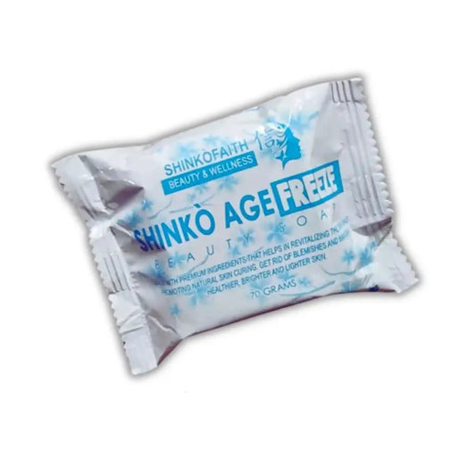 Buy ShinkoFaith, Shinko Age Freeze Beauty Soap 70g Online in Qatar