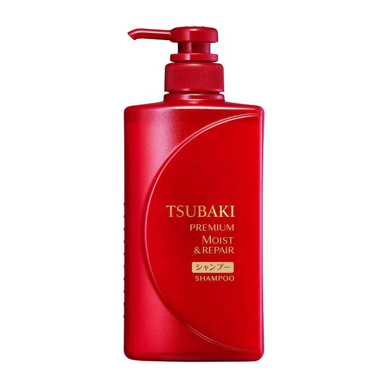 Shiseido, Tsubaki Shampoo Premium Moist & Repair 490ml, all about skin doha, skincare, qatar, beauty, cosmetics, trending, tiktok, snapchat, facebook, instagram