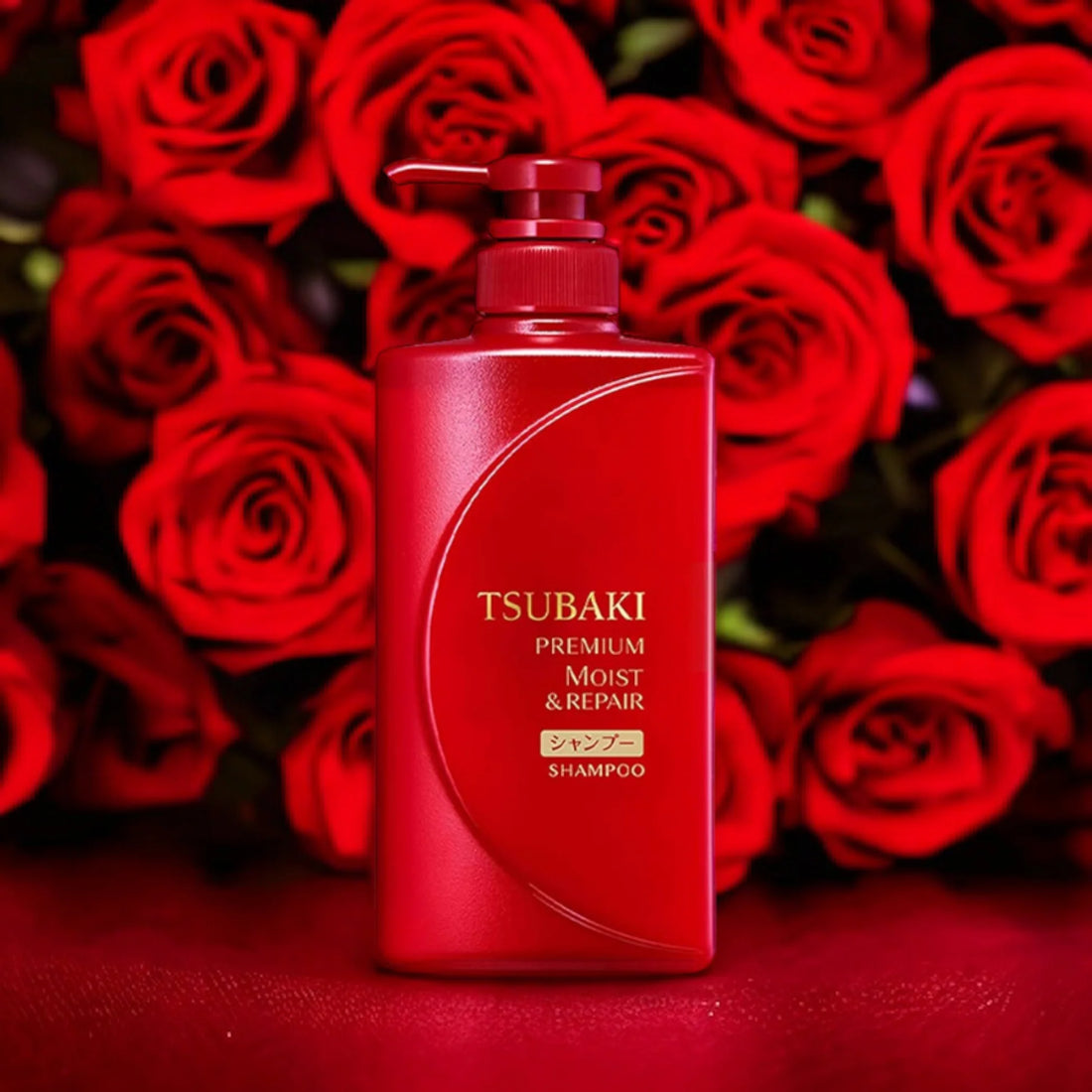 Shiseido, Tsubaki Shampoo Premium Moist & Repair 490ml, all about skin doha, skincare, qatar, beauty, cosmetics, trending, tiktok, snapchat, facebook, instagram