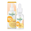 Simple, 10% Vitamins C + E + F Booster Serum 30ml