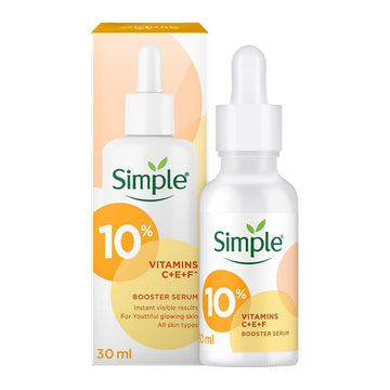 Simple, 10% Vitamins C + E + F Booster Serum 30ml
