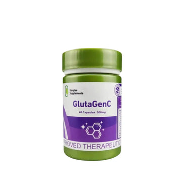 Simplee Supplements, Gluta GenC 500mg 60Capsules (AASD)