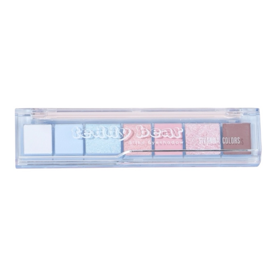 Sivanna Colors, Teddy Bear Silky Eyeshadow 7g No.04 Summer (Blue), all about skin doha, skincare, qatar, beauty, cosmetics, trending, tiktok, snapchat, facebook, instagram, Perfume, reels, hightlights, followers, fyp