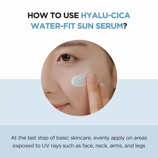 Shop SKIN1004, Madagascar Centella Hyalu-Cica Water Fit Sun Serum SFP50+ PA+++ Twin Pack 50ml Online in Qatar