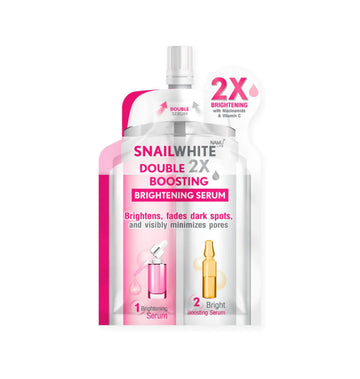 Snail White, Double 2X Boosting Brightening Serum