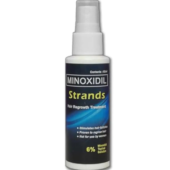Buy Strands Minoxidil 6% Hair Regrowth Treatment 60ml Online in Qatar