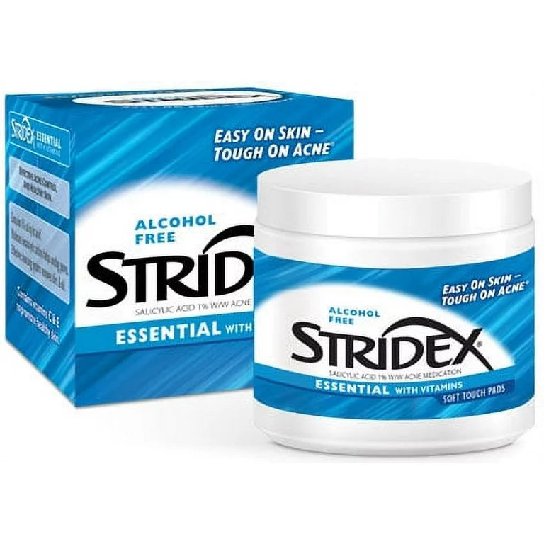 Stridex, Essential Acne Pads with Vitamins 50pads