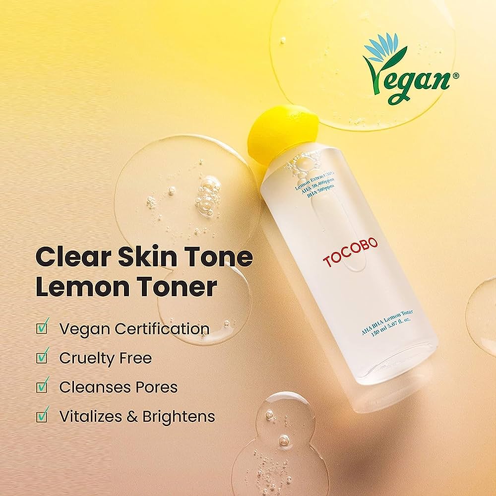 TOCOBO, AHA BHA Lemon Toner 150ml