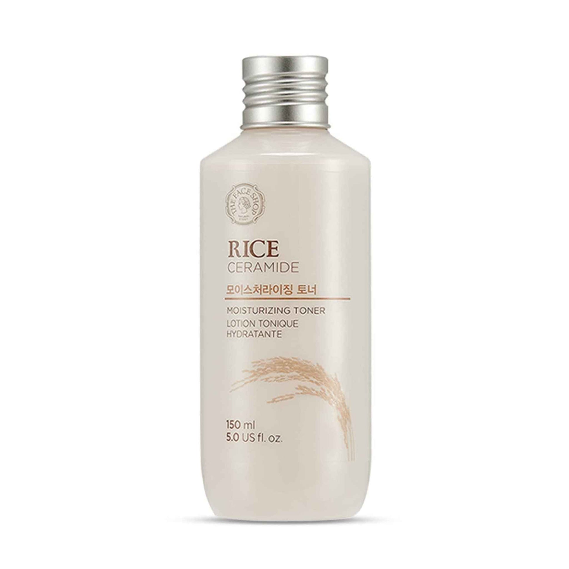 Buy The Face Shop, Rice Ceramide Moisturizing Toner Lotion 150ml Online in Qatar