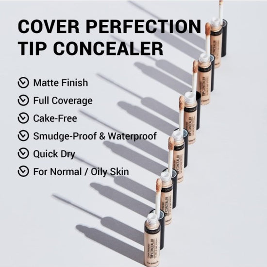 The Saem, Cover Perfection Tip Concealer 6.5g 2, all about skin doha, skincare, qatar, beauty, cosmetics, trending, tiktok, snapchat, facebook, instagram, Perfume, reels, hightlights, followers, fyp