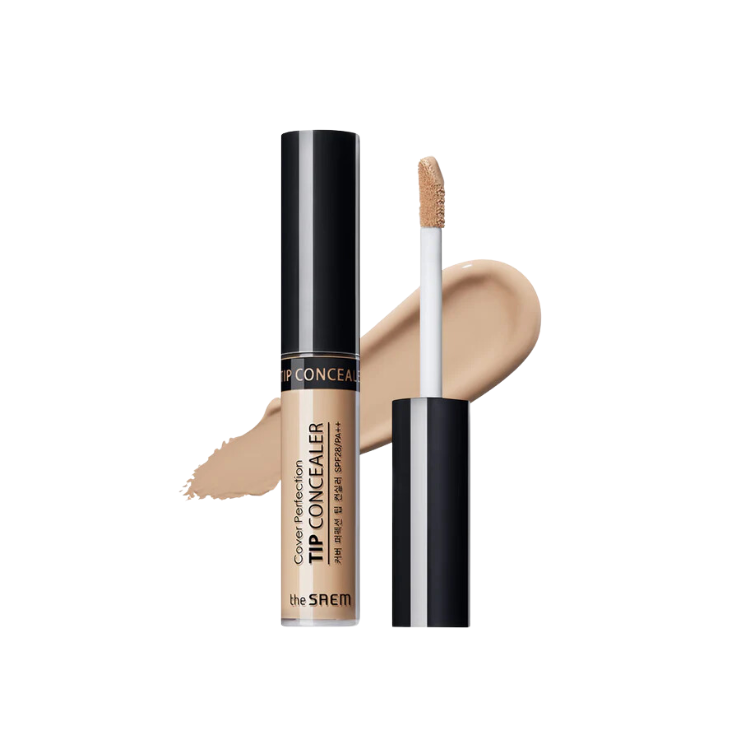 The Saem, Concealer Perfection Tip Concealer 2.5 Medium Deep, all about skin doha, skincare, qatar, beauty, cosmetics, trending, tiktok, snapchat, facebook, instagram, Perfume, reels, hightlights, followers, fyp
