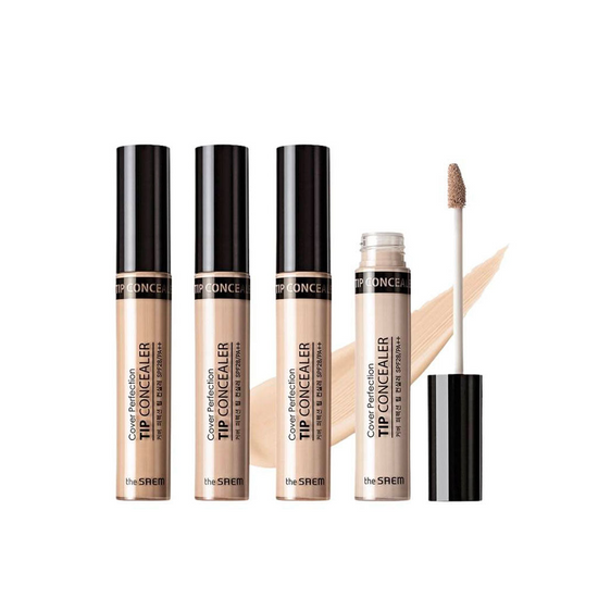 The Saem, Concealer Perfection Tip Concealer, all about skin doha, skincare, qatar, beauty, cosmetics, trending, tiktok, snapchat, facebook, instagram, Perfume, reels, hightlights, followers, fyp