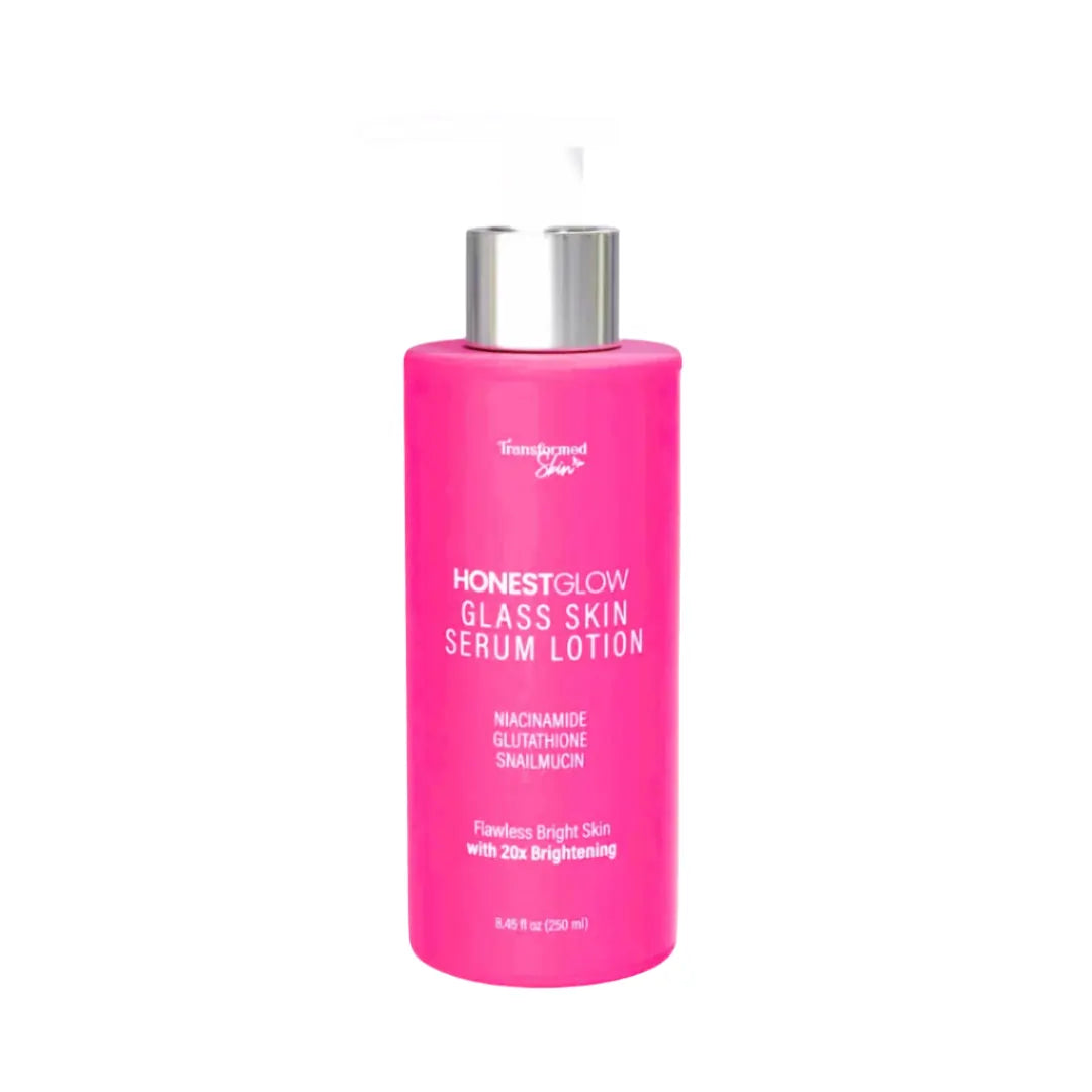 Buy Transformed Skin, Honest Glow Glass Skin Serum Lotion SPF 50 PA+++ 250ml Online in Qatar