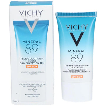 Buy Vichy Minéral 89 72H Moisture Boosting Daily Fluid SPF50+ 50ml Online in Qatar