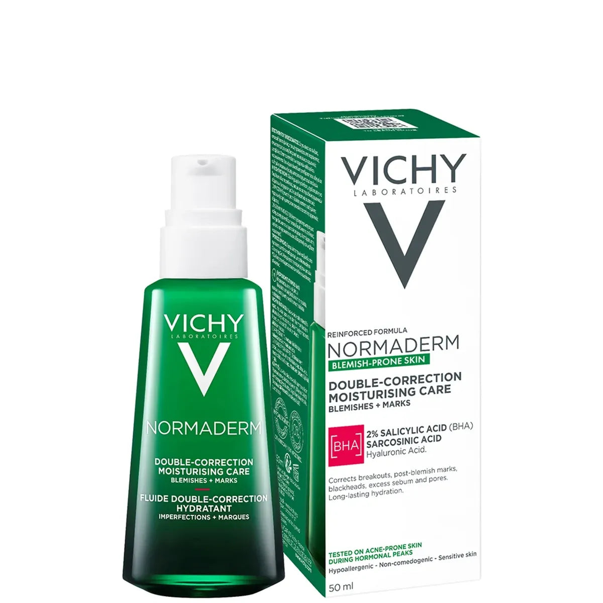 Buy VICHY, Normaderm Phytosolution Double-Correction Daily Care Moisturiser 50ml Online in Qatar