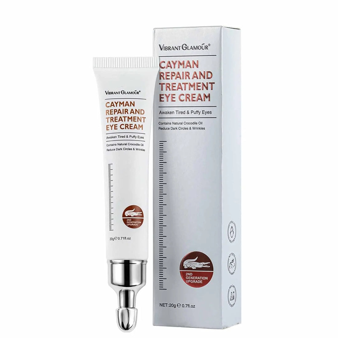 Buy Vibrant Glamour, Cayman Repair and Treatment Eye Cream 20g Online in Qatar