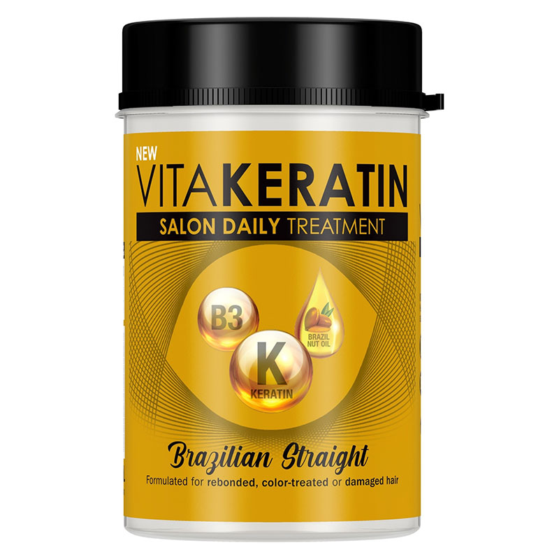 Vita Keratin, Salon Hair Treatment Brazilian Straight 650ml, all about skin doha, skincare, qatar, beauty, cosmetics, trending, tiktok, snapchat, facebook, instagram, Perfume, reels, hightlights, followers, fyp