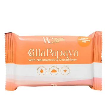 Buy WC Natural Flawless Skin, CollaPapaya with Niacinamide & Glutathione Soap 70g Online in Qatar