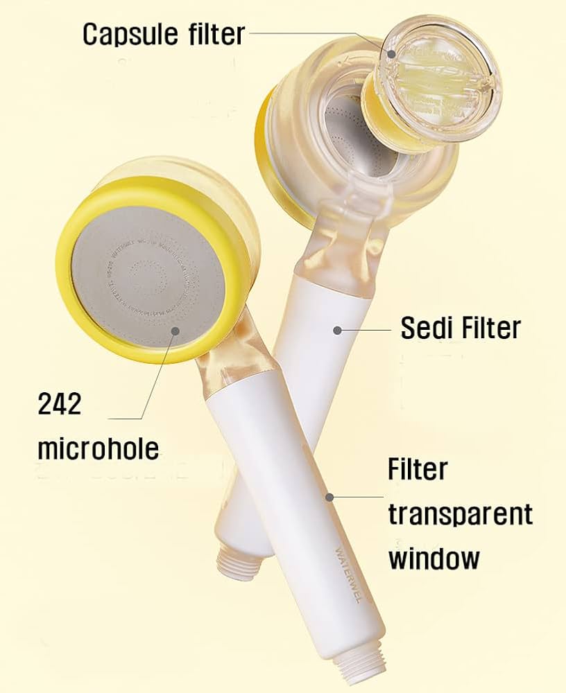 Buy Waterwel, Vitamin Perfume Capsule Filter Shower Head WS-210 Online in Qatar