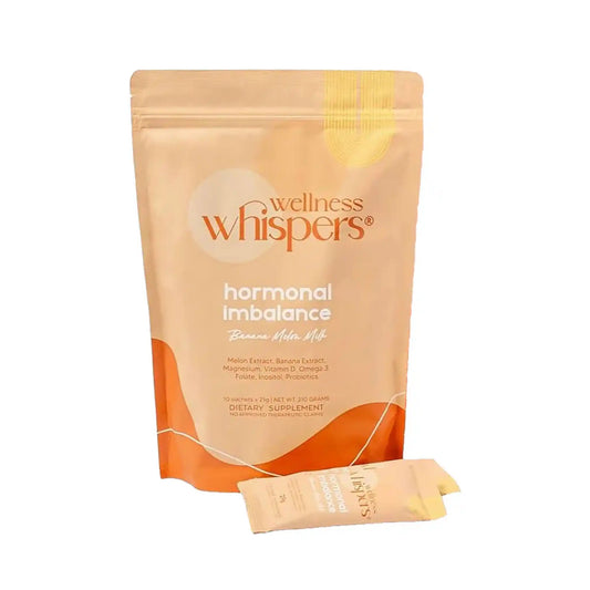Buy Wellness Whispers, Hormonal Imbalance Banana Melon Milk 10 Sachets Online in Qatar