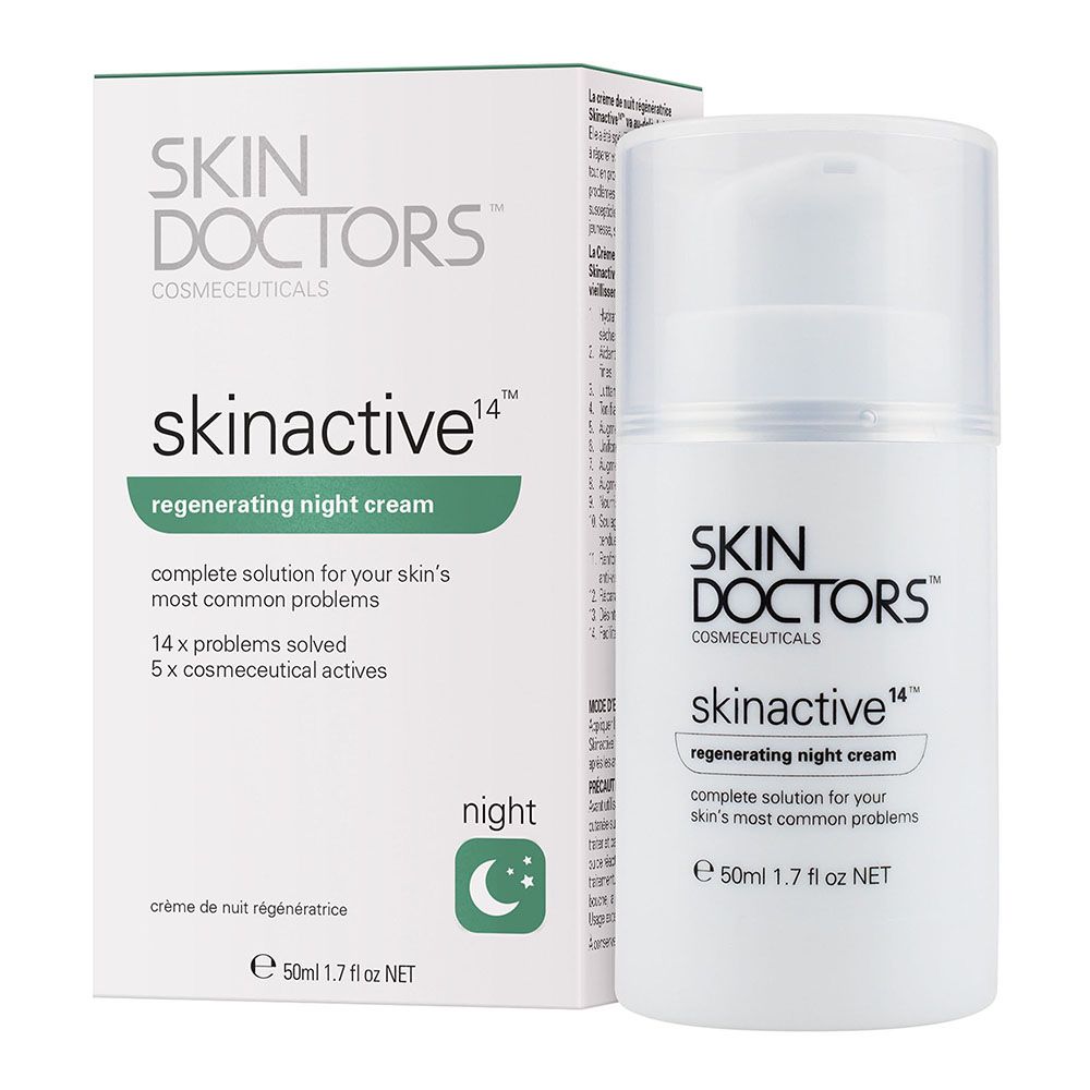 SKIN DOCTORS, Skinactive14 Regenerating Night Cream 50ml