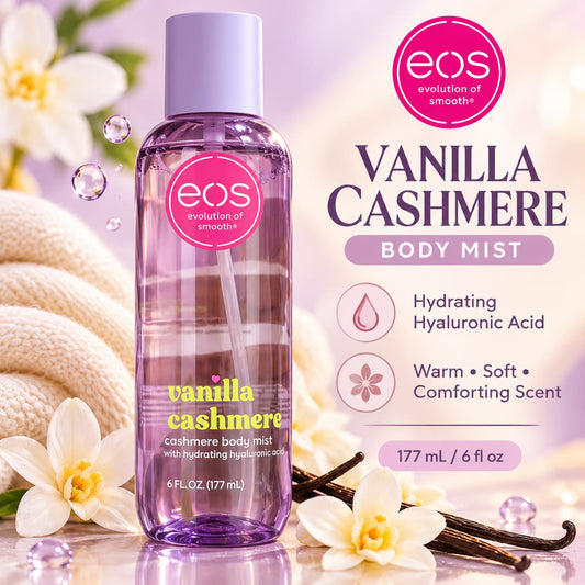 EOS, Vanilla Cashmere Body Mist 177ml