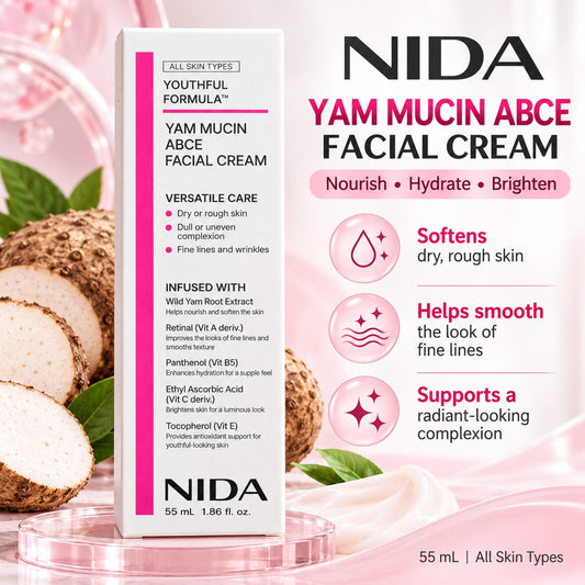 NIDA, Yam Mucin ABCE Facial Cream 55ml