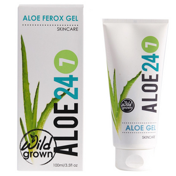 Wild Grown, 24/7 Aloe Ferox Gel 100ml, 
all about skin doha, skincare, qatar, beauty, cosmetics, trending, tiktok, snapchat, facebook, instagram, Perfume, reels, hightlights, followers