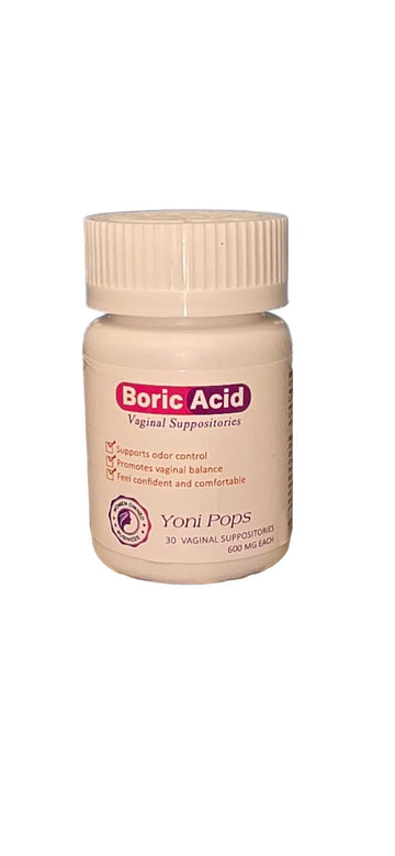 Buy Yoni Pops, Boric Acid Vaginal PROBIOTIC Suppositories 30pcs Online in Qatar