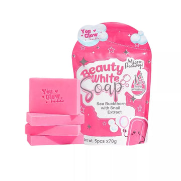 Buy You Glow Babe, Beauty White Soap 5 Bars x 70g Online in Qatar