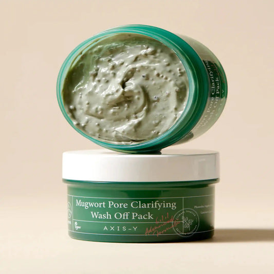 Shop AXIS- Y, Mugwort Pore Clarifying Wash Off Pack 100ml online in Qatar