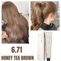 Bremod, Premium Series Cocoa Butter Hair Color - 6.71 Honey Tea Brown