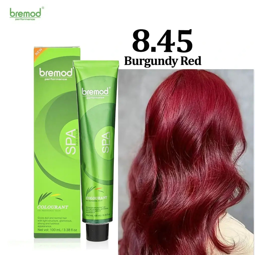 Bremod, SPA Hair Color - 8.45 Burgundy Red