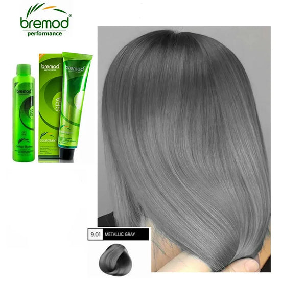 Bremod, SPA Hair Color - 9.01 Metalic Gray