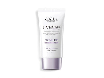 Buy d’Alba, UV Essence Waterfull Tone-Up Purple Correcting Sun Cream SPF 50+ PA++++ 50ml Online in Qatar
