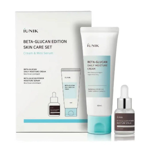 Buy IUNIK, Beta Glucan Edition Skin Care Set 75ml Online in Qatar