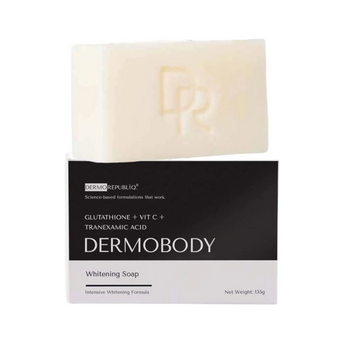DERMO REPUBLIQ Dermobody Glutathione + Vitamin C + Tranexamic Acid Whitening Soap 135g