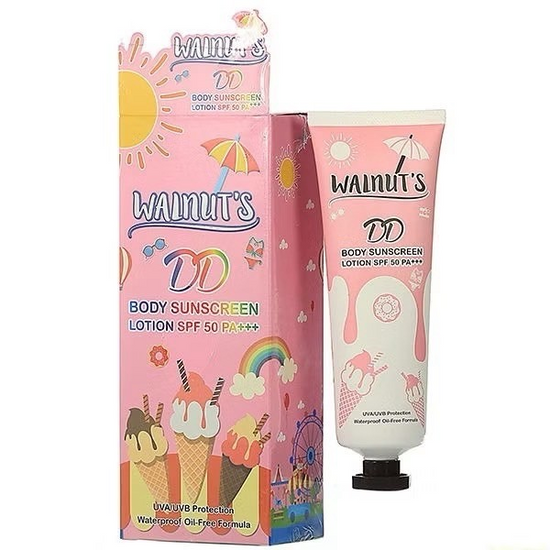 Walnut's, DD Body Sunscreen Lotion 135g - All About Skin Doha