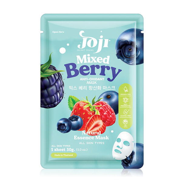 Joji Secret Young, Mixed Berry Anti-Oxidant Mask 30g - All About Skin Doha