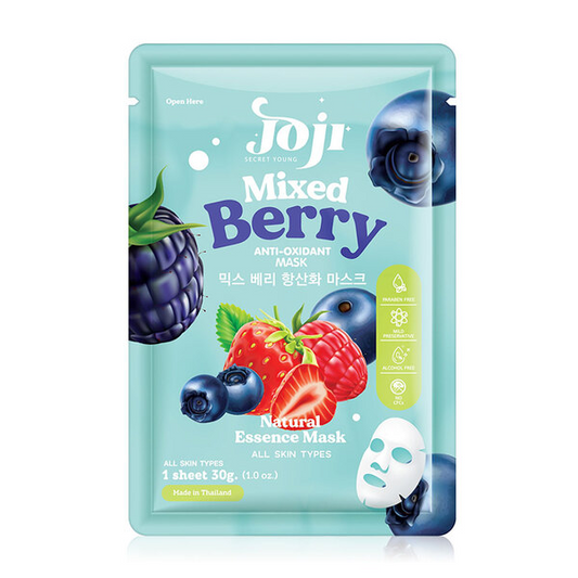 Joji Secret Young, Mixed Berry Anti-Oxidant Mask 30g - All About Skin Doha