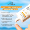 Luxe Organix, 5in1 UV Pro Whitening Serum Sunscreen SPF 100+ PA++++ 40ml